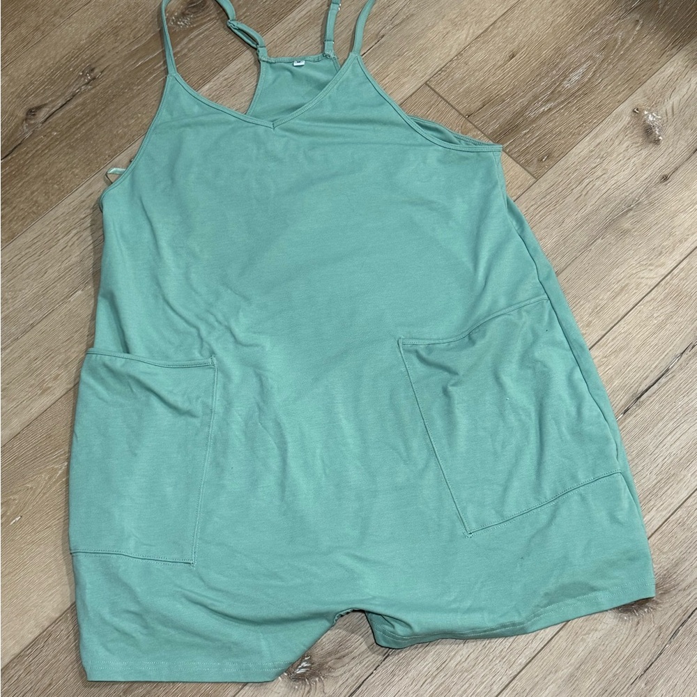 Green One Piece romper